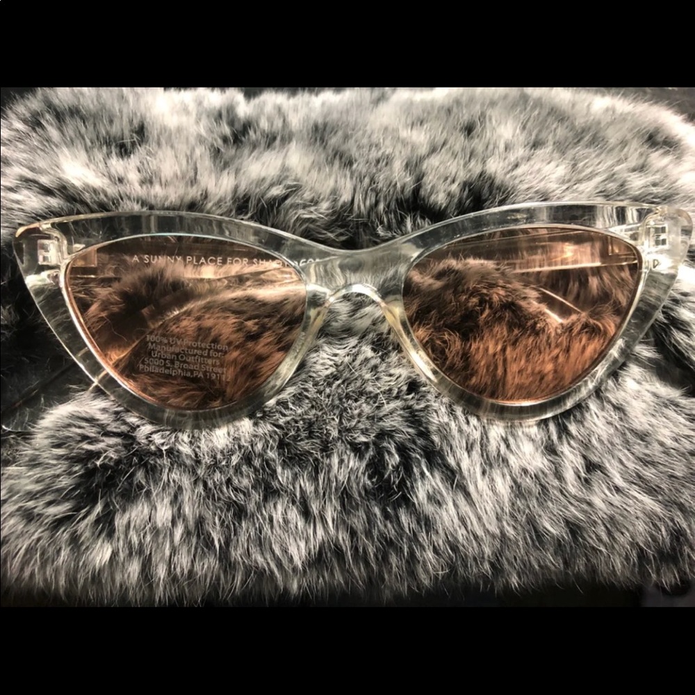 Clear sunglasses